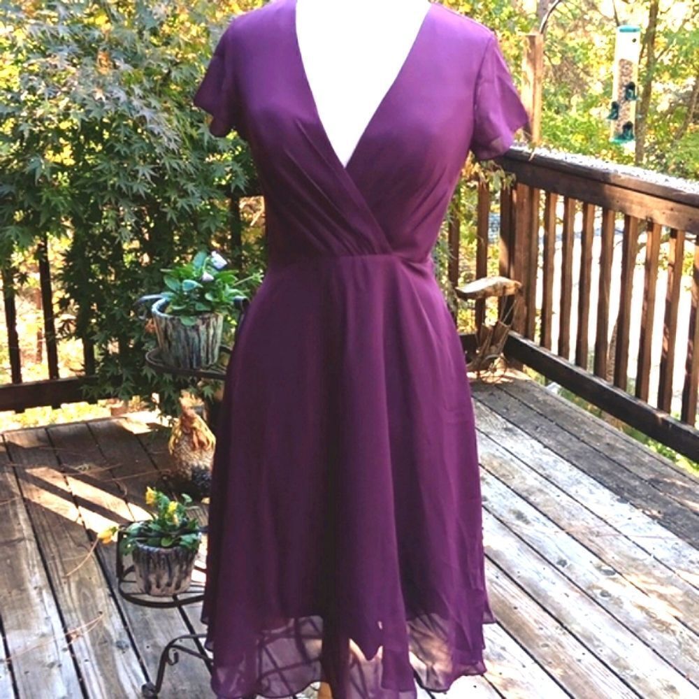 Purple Dressy Dress